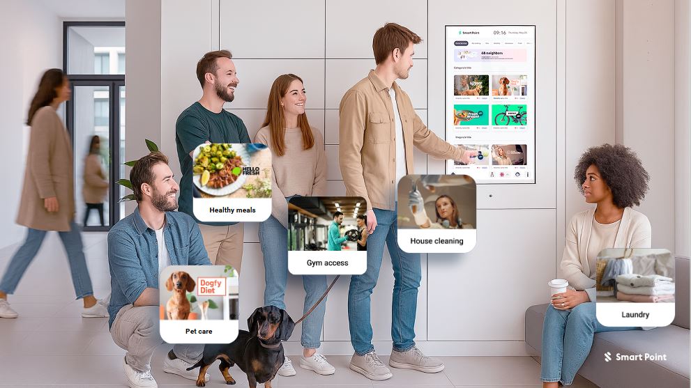 Smart Point On System Smart Point - Partner Platform | Connect to 1000s of tenant communities